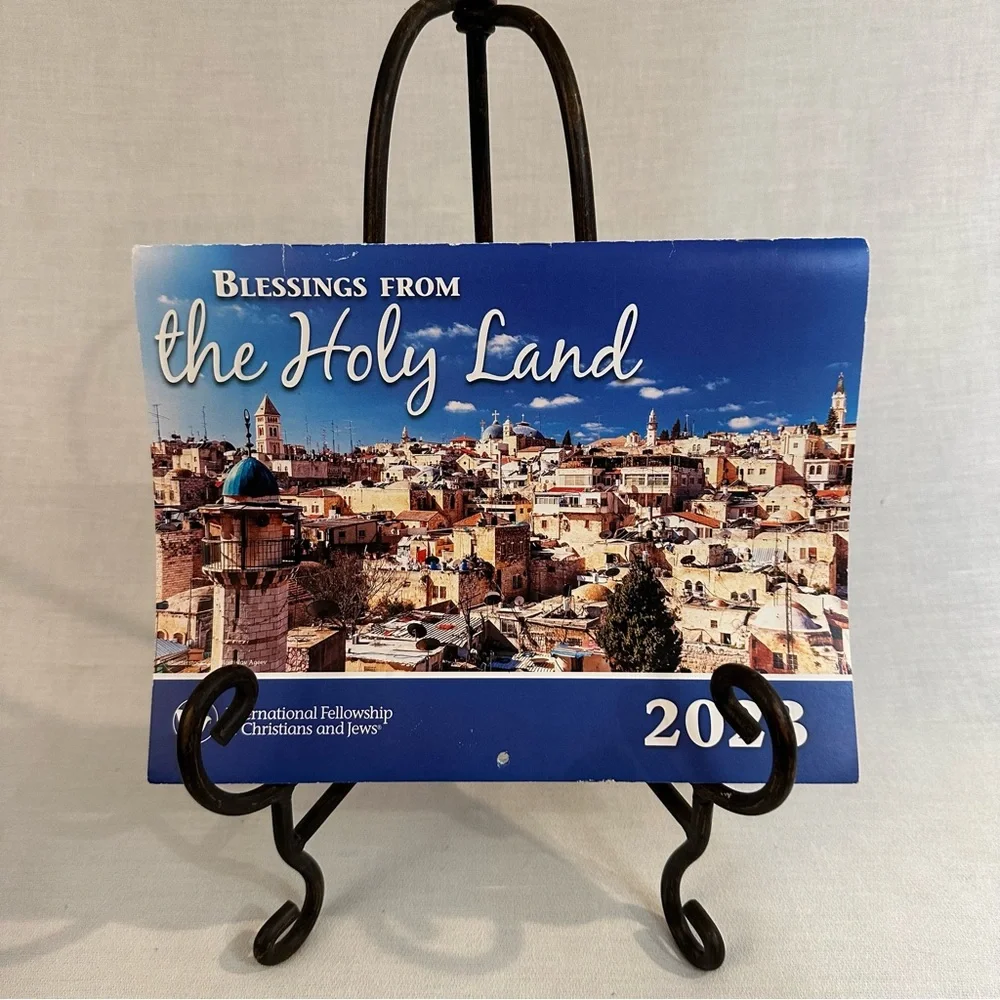 Blessings from the Holy Land 2023 Wall Calendar 12 Months Israel Photos Jesus